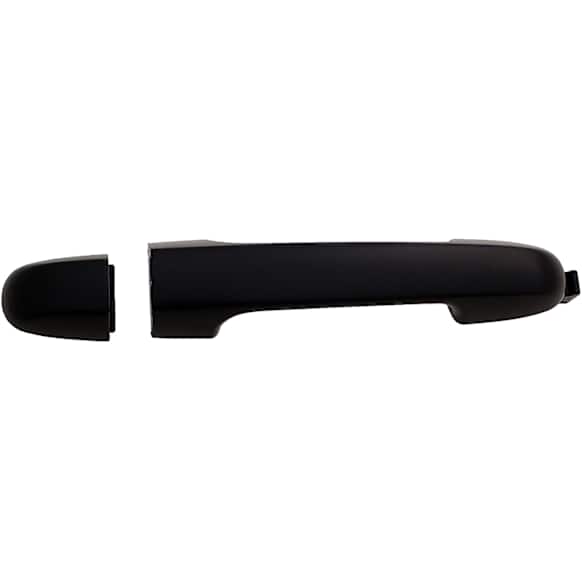 96621 Front, Passenger Side Black Exterior Door Handle, Without Key Hole, Help Series