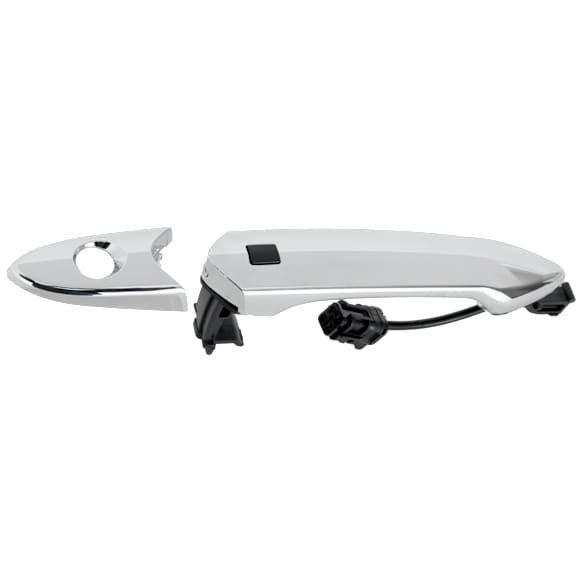Front, Passenger Side Chrome Interior Door Handle, Without Key Hole