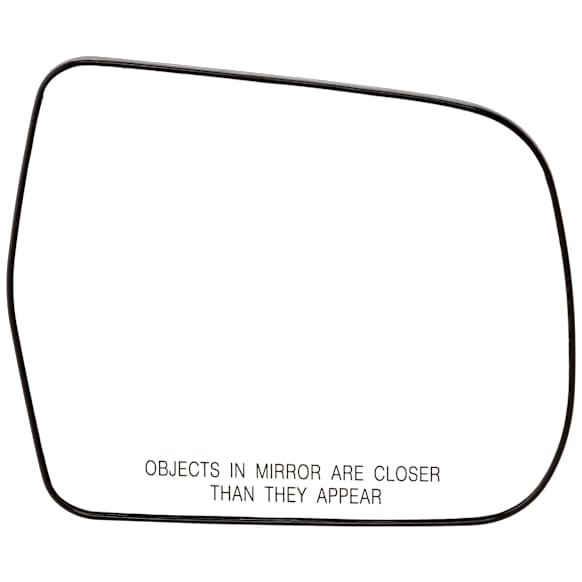 2005 Toyota Highlander - Mirror Glass Passenger Side, Heated, No Blind Spot Feature, No Signal Light