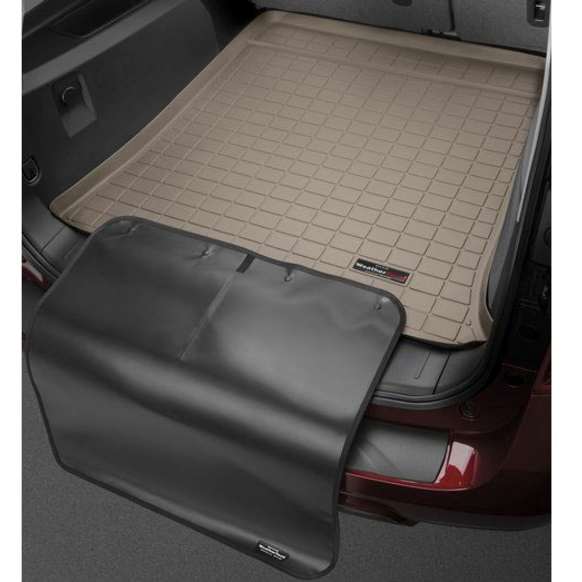 411125SK Cargo Mat, Molded Cargo Liner, Tan, Made of Rubber, Cargo Liner Series