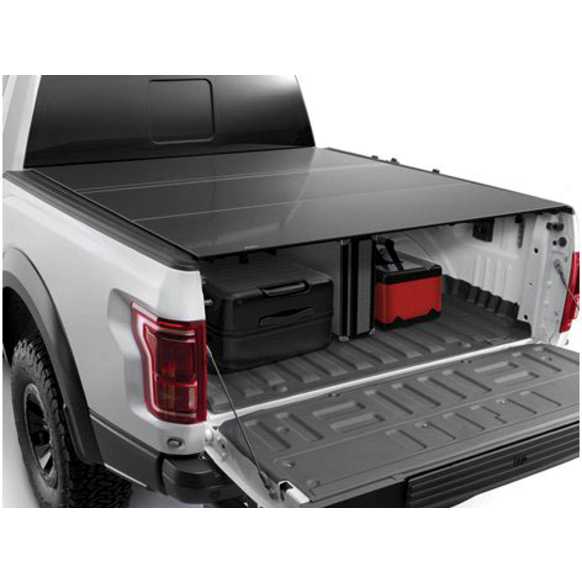 2018 Toyota Tacoma - AlloyCover Hard Tri-Fold Series, Hard, Folding, Tonneau Cover, Aluminum, Approx. 6 ft. Bed