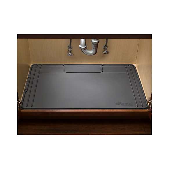 USM01BK SinkMat Kitchen 34.25 in. L x 22.5 in. W, Black