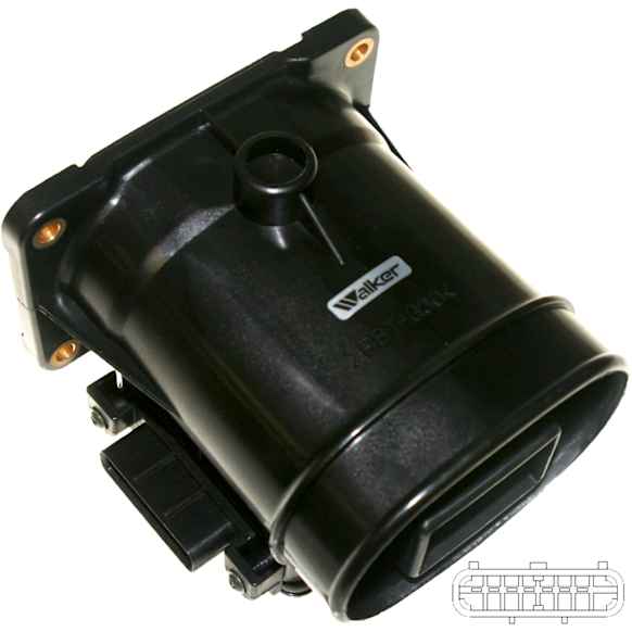 2000 Mitsubishi Montero - Mass Air Flow Sensor, 3.5L 6Cyl, With Housing