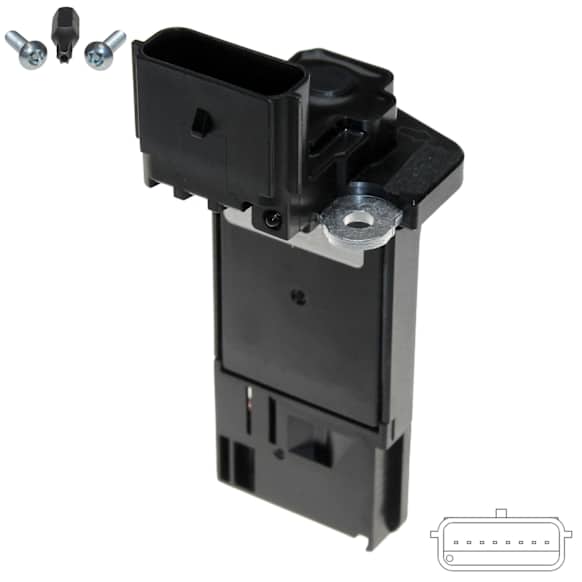 245-1315 Mass Air Flow Sensor, With Housing