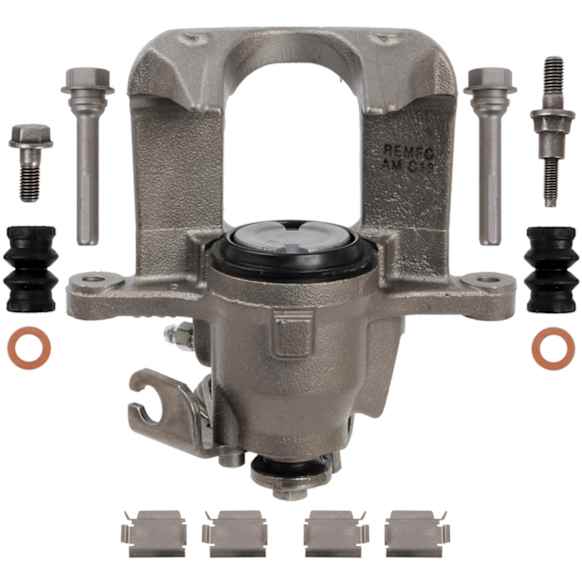 2011 Ford Edge - Rear, Driver Side Brake Caliper, AWD, With Metal Piston, Reman Series