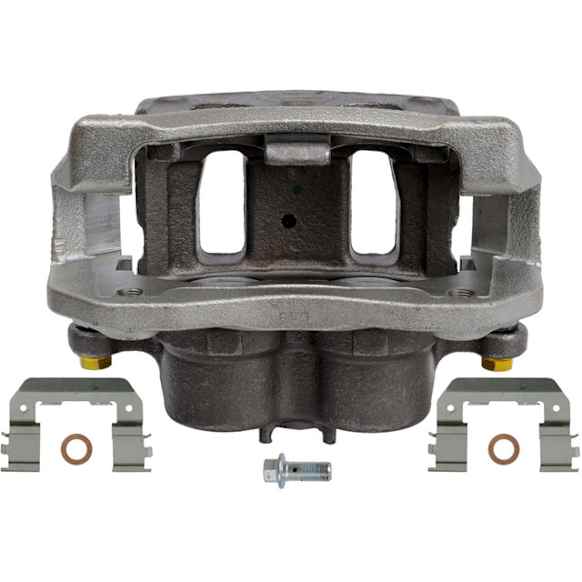 2016 Hyundai Santa Fe - Front, Driver Side Brake Caliper, FWD, With Metal Piston; With Mounting Bracket, Reman Series