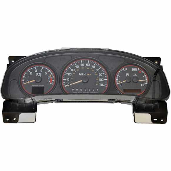 2003 Pontiac Montana - Instrument Cluster, Id #(S) 09387492, 10317701, With 4 Gauge Panel, With Tachometer