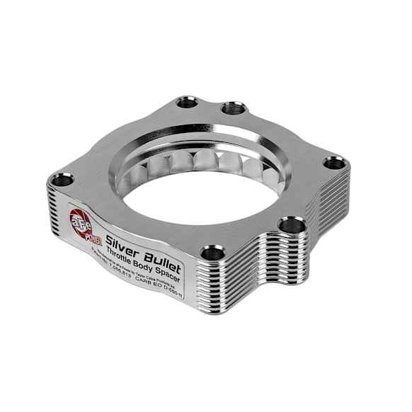 2020 Ram 1500 - Throttle Body Spacer - Clear Anodized, Aluminum, Direct Fit, Sold Individually