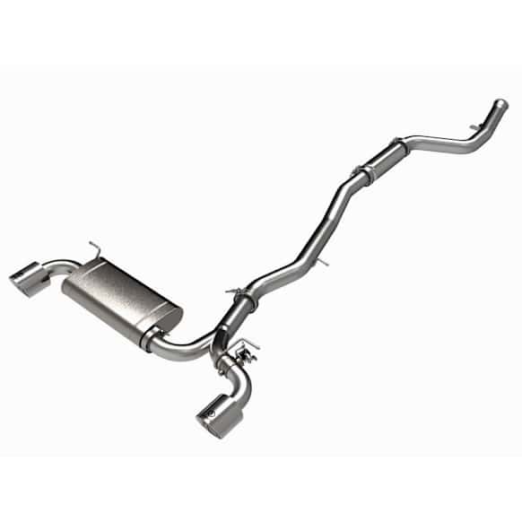 49-36050-P Cat-Back Exhaust System, 2.0L, 4Cyl, Made of Stainless Steel, Vulcan Series