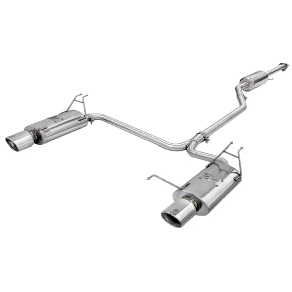 49-36612 Cat-Back Exhaust System, 3.5L, 6Cyl, Made of Stainless Steel, Power Takeda Series