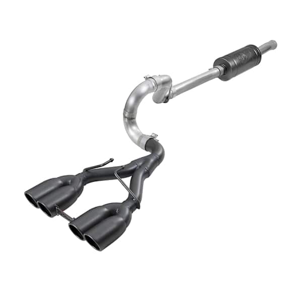 49-38073-B Cat-Back Exhaust System, 3.6L, 6Cyl, Made of Stainless Steel, Rebel Series