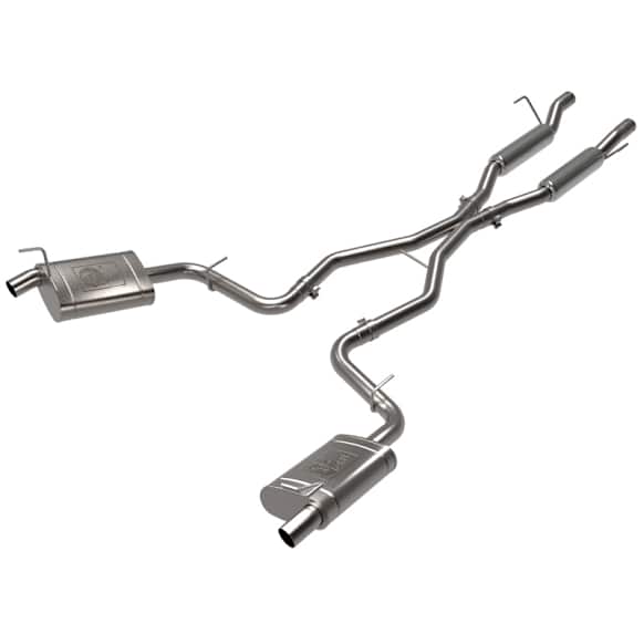 49-38100 Cat-Back Exhaust System, Made of Stainless Steel, Vulcan Series