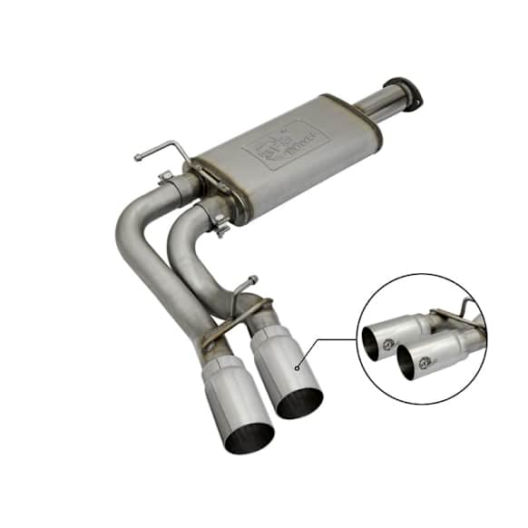 49-46032-P Cat-Back Exhaust System, 3.5L, 6Cyl, Made of Stainless Steel, Rebel Series