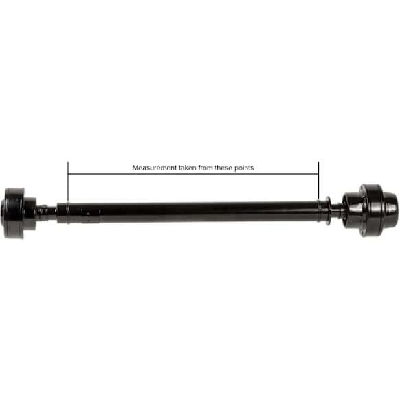 65-2001 Front Driveshaft, Four Wheel Drive/All Wheel Drive