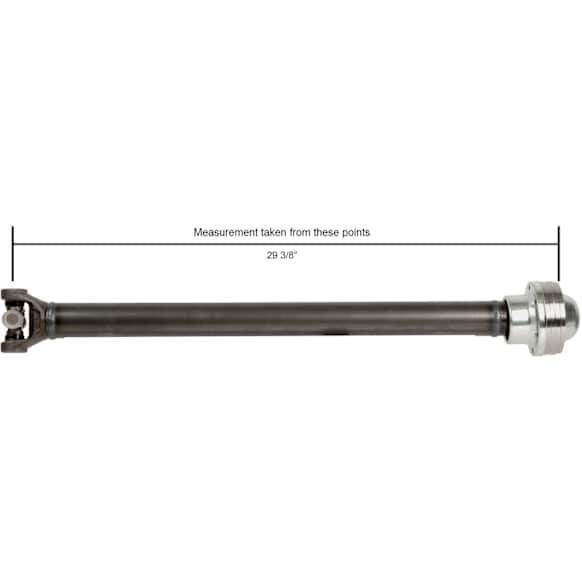 2002 Mazda B4000 - Front Driveshaft, With 29.37 in. Long Driveshaft, 29.37 in. Length, Reman Series