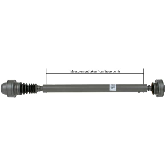 65-9313 Front Driveshaft, 4.0L, 6Cyl, 21 in. length, Reman Series