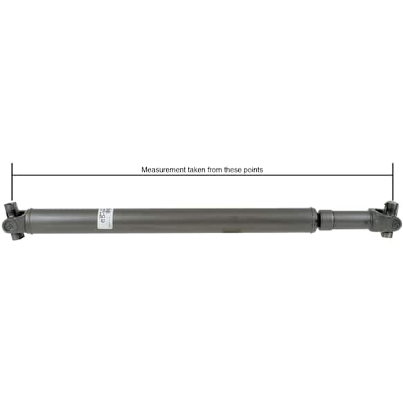 1992 Ford Bronco - Front Driveshaft,  5-Speed, Manual Transmission, With 37.99 in. Long Driveshaft, 4WD, Manual Transmission, 37.5 in. Length, Reman Series