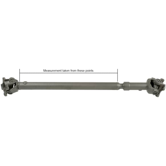 65-9545 Front Driveshaft, 4WD, 22 in. Length, Reman Series
