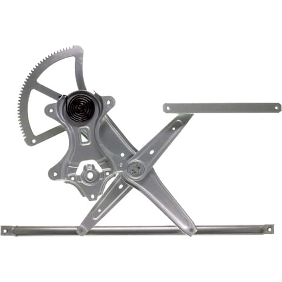 82-1197B Front, Driver Side OE Replacement Series Power Window Regulator, Without Motor
