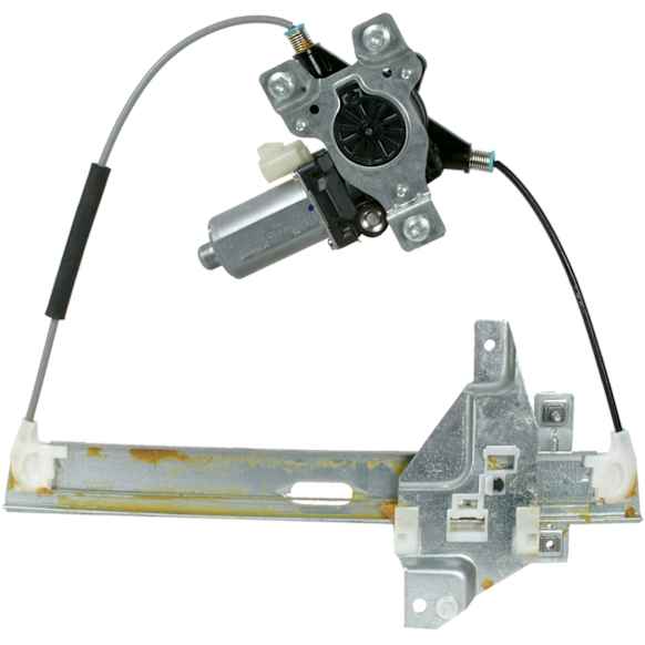 82-187BR Rear, Passenger Side New Series Power Window Regulator, With Motor