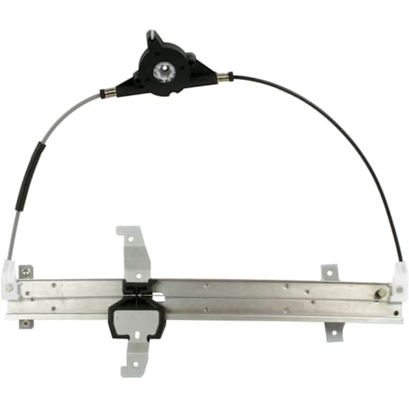 82-382D Rear, Passenger Side New Series Power Window Regulator, Without Motor