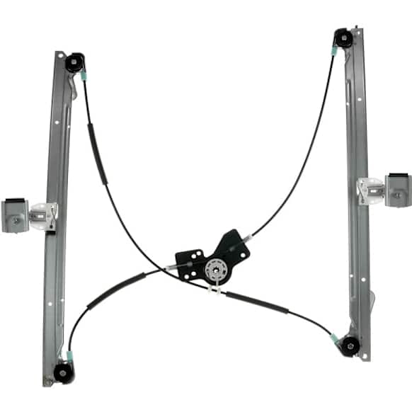 82-455A Front, Passenger Side OE Replacement Series Power Window Regulator, Without Motor