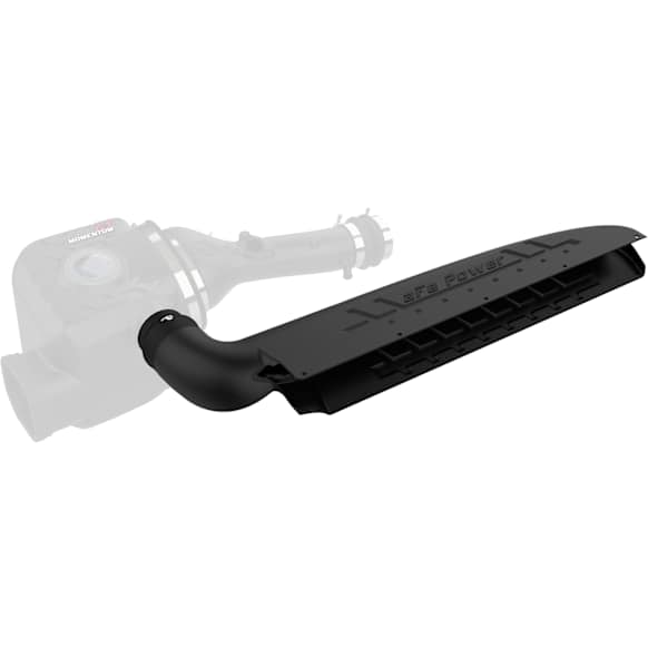 54-76012-S Air Intake Scoop - Black, Direct Fit, Sold Individually