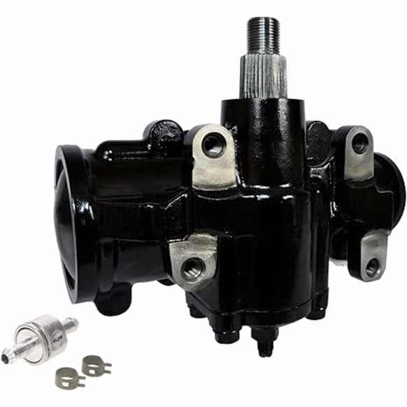 1993 Chevrolet P30 - Steering Gear, GAS; With Front Disc, With Rear Drum; Power Steering; Motorhome Chassis; With Cab; Premium Magnetic In-Line Filter; Under 14000 (lb) GVW; With Brake Code JB8; With Seal Kit, Kit