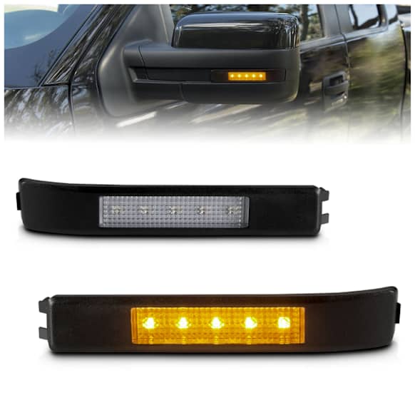 Front, Driver and Passenger Side Turn Signal Light, With bulb(s)