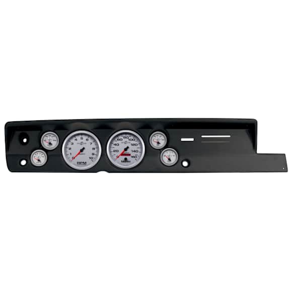 2118-14 Ultra-Lite II Direct Fit Dash Kit, (5in. X2, 2 1/16in. X4), Plym Cuda Heat 67-69.