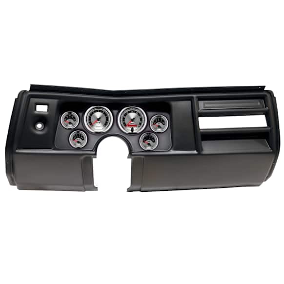 2908-01 American Muscle Direct Fit Dash Kit, (3 3/8in. X2, 2 1/16in. X4), Chevy Chevelle No Vent 69.