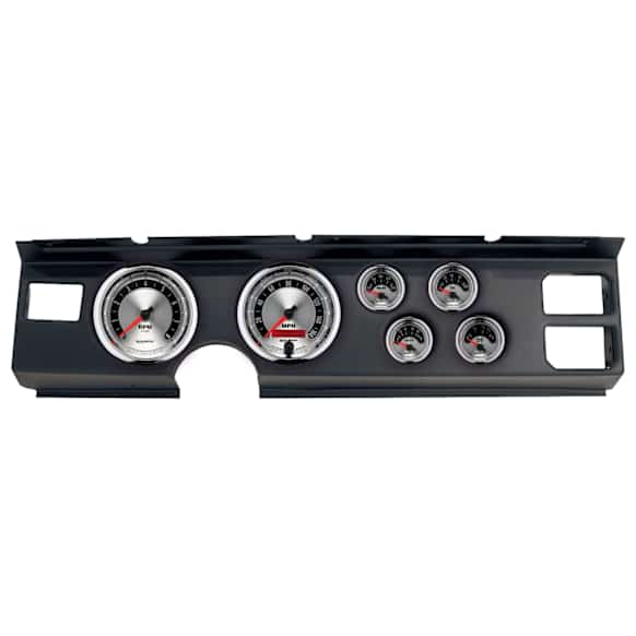 1982 Pontiac Firebird - American Muscle Direct Fit Dash Kit, (5in. X2, 2 1/16in. X4), Pontiac Firebird 82-84.