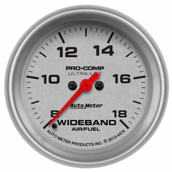 4479 Ultra-Lite Series Gauge, Air/Fuel Ratio-Wideband, Analog, 2 5/8in. 8