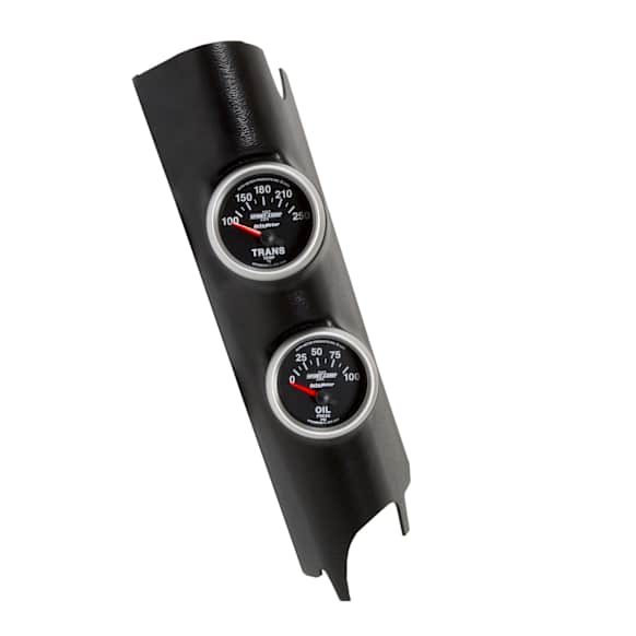 7041 Gauge Kit, A-Pillar, Jeep Wrangler (Jk) 11-18, Oil Psi/Trans, 100Psi/250f Sc-Ii