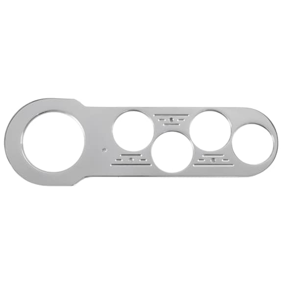 7042 Dash Panel, Chevy Car 53-54, 1 X 3-1/8in. 4 X 2-1/16in. Billet