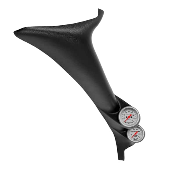 7074 Ultra-Lite Diesel Gauge Kit, A-Pillar, Ford 99-07, Boost/Egt, 35Psi/1,600f.