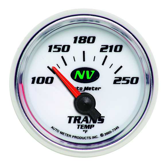 7349 NV Series Gauge, Transmission Temp, 2 1/16in. 100-250f, Electric.