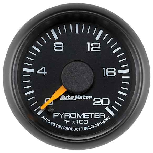 8345 GM Factory Match Series Gauge, Pyrometer (Egt), 2 1/16in. 2000f, Stepper Motor
