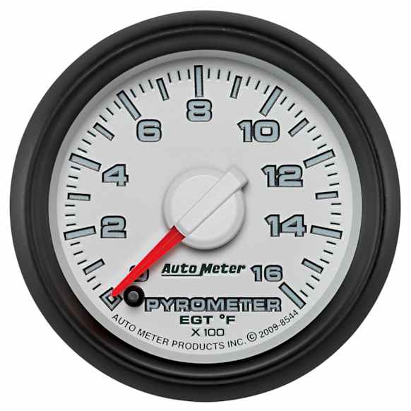 8544 Factory Match Ram Gen3 Series Gauge, Pyro. (Egt), 2 1/16in. 1600f, Stepper Motor