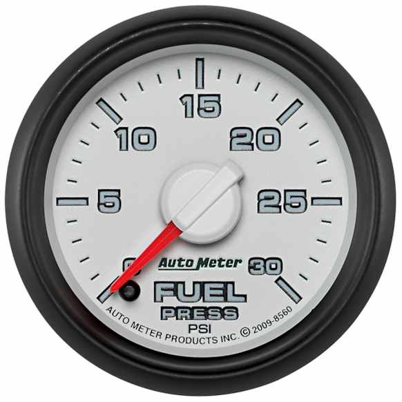 8560 Factory Match Ram Gen3 Series Gauge, Fuel Press, 2 1/16in. 30Psi, Digital Stepper Motor
