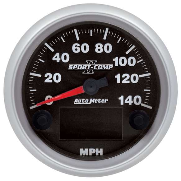 880828 Sport-Comp II Series Gauge, Speedometer, 3 3/8in. 140Mph, Spn 84.