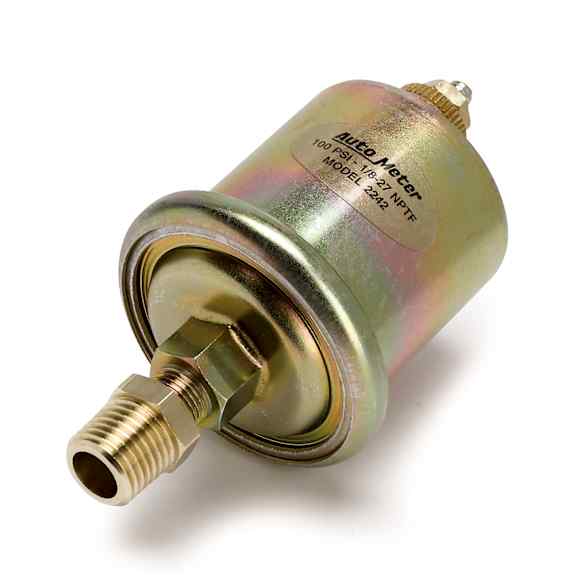 990342 Sensor, Oil Pressure, 0-100Psi, 1/8in. Npt Male, For Short Sweep Elec.