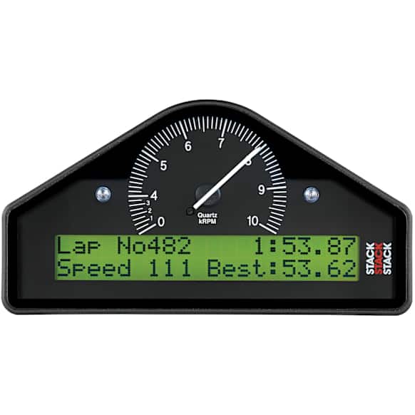ST8100AR-F-E Action Replay Dash, Blk, 0-4-10K Rpm  (Bar, Deg. C, Km/H)
