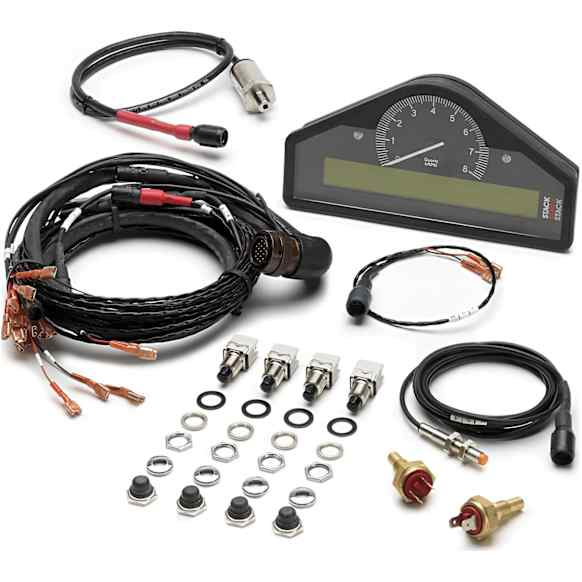 ST8130-A-EC Street Dash, Blk, 0-8K Rpm  (Bar, Deg. C, Km/H)