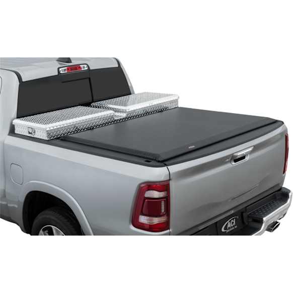 64169 Toolbox Edition Series Soft Roll-up Tonneau Cover, Vinyl Fits Approx. 5 ft. 6 in. Bed