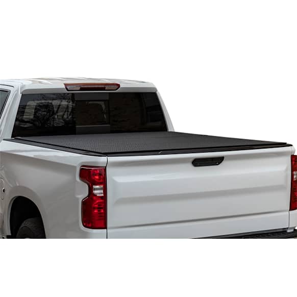 B0020109 LOMAX Professional Series Hard Folding Tonneau Cover, Aluminum Fits Approx. 5 ft. 6 in. Bed