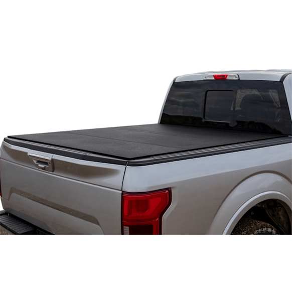 B5010029 LOMAX Hard Tri-fold Series Hard Folding Tonneau Cover, Aluminum Fits Approx. 6 ft. 6 in. Bed