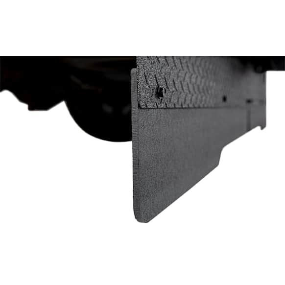 H1010149 Rear, Driver and Passenger Side Mud Flaps, Black, Rubber