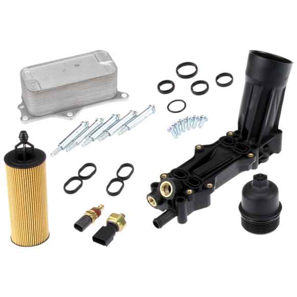 CY1417534 Oil Filter Housing, Sold Individually, Rubber and Aluminum