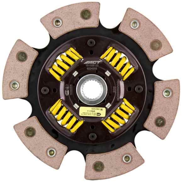 6224205 Clutch Race 6 Pad Series Clutch Disc - Sprung hub Direct Fit, Sold individually